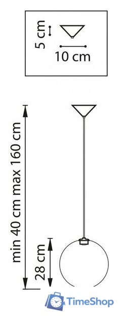 Подвесная люстра Lightstar Sferetta 801023 - Изображение №6 — Интернет-магазин Time-Shop