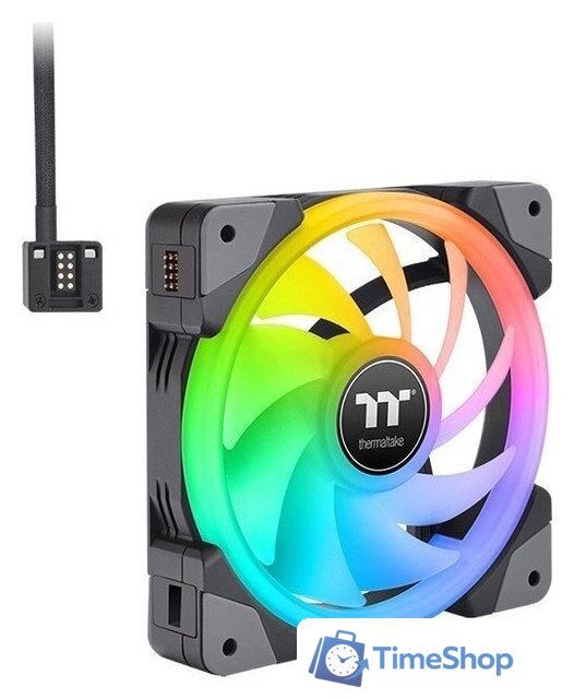Комплект вентиляторов для корпуса с контроллером Thermaltake SWAFAN EX12 RGB CL-F143-PL12SW-A - Изображение №3 — Интернет-магазин Time-Shop