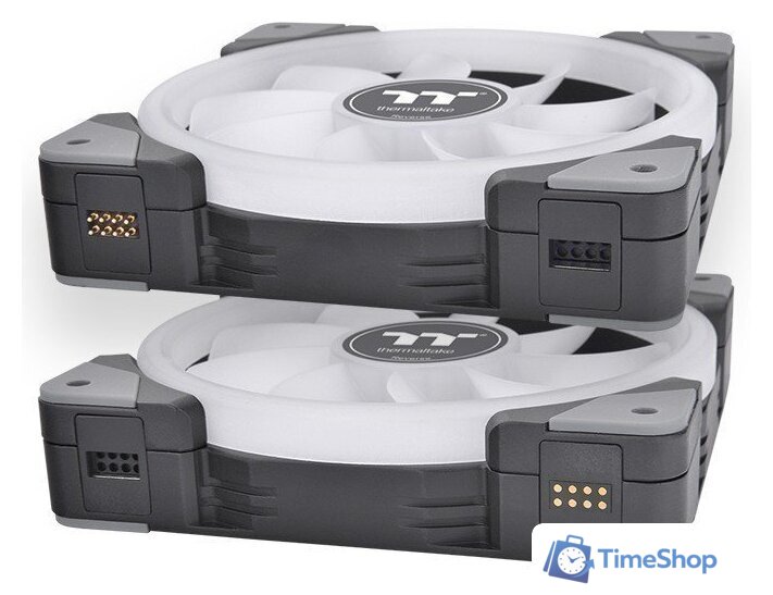 Комплект вентиляторов для корпуса с контроллером Thermaltake SWAFAN EX12 RGB CL-F143-PL12SW-A - Изображение №5 — Интернет-магазин Time-Shop