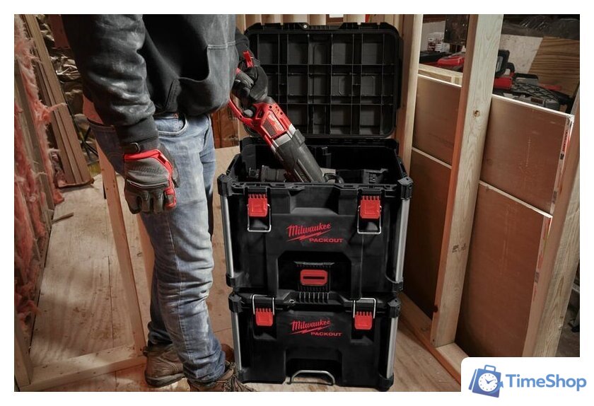 Ящик для инструментов Milwaukee Packout XL Box 4932478162 - Изображение №8 — Интернет-магазин Time-Shop