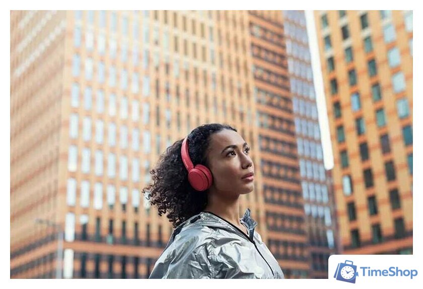 Наушники Philips TAH4205RD/00 - Изображение №8 — Интернет-магазин Time-Shop