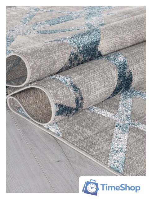 Ковер для жилой комнаты Merinos Liman F478-STAN-GRAY-BLUE (1.6х3) - Изображение №3 — Интернет-магазин Time-Shop