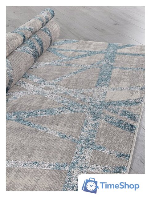 Ковер для жилой комнаты Merinos Liman F478-STAN-GRAY-BLUE (1.6х3) - Изображение №2 — Интернет-магазин Time-Shop