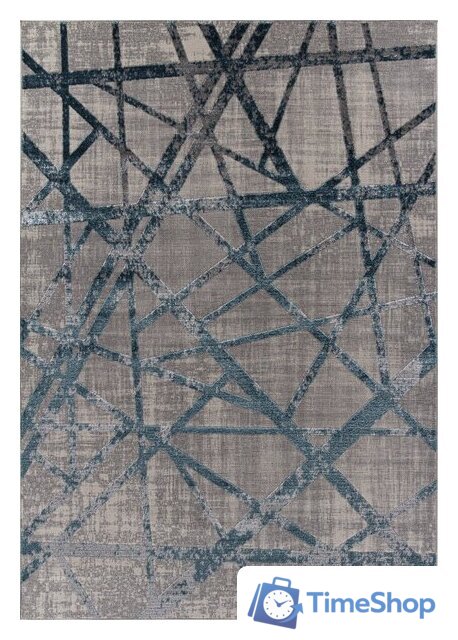 Ковер для жилой комнаты Merinos Liman F478-STAN-GRAY-BLUE (1.6х3) - Изображение №1 — Интернет-магазин Time-Shop
