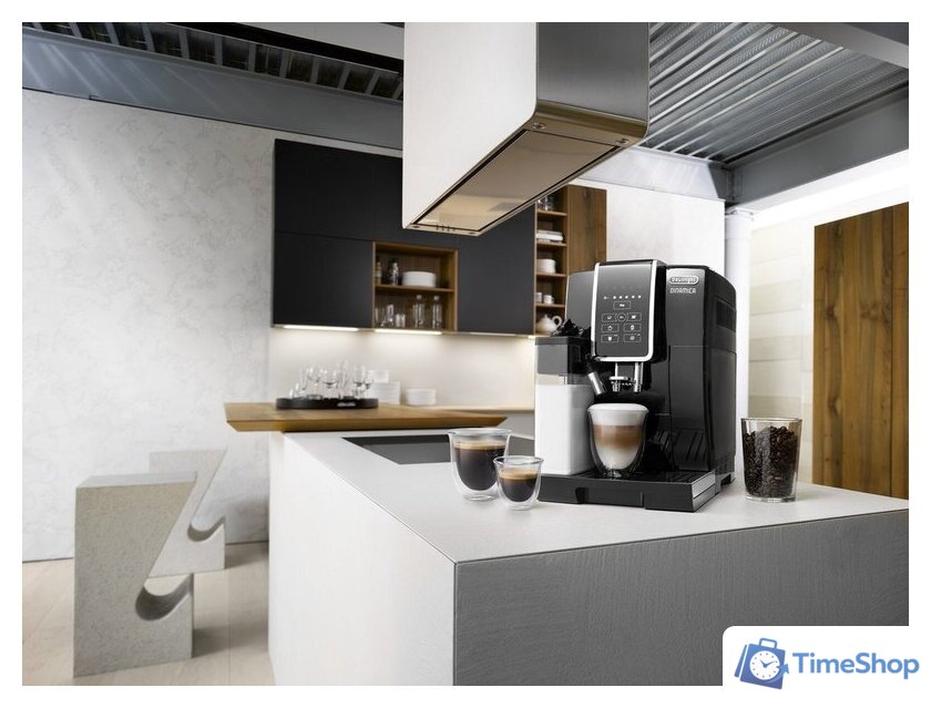 Кофемашина DeLonghi Dinamica ECAM350.50.B - Изображение №5 — Интернет-магазин Time-Shop