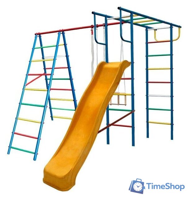 Детский спортивный комплекс Вертикаль А+П с горкой - Изображение №1 — Интернет-магазин Time-Shop
