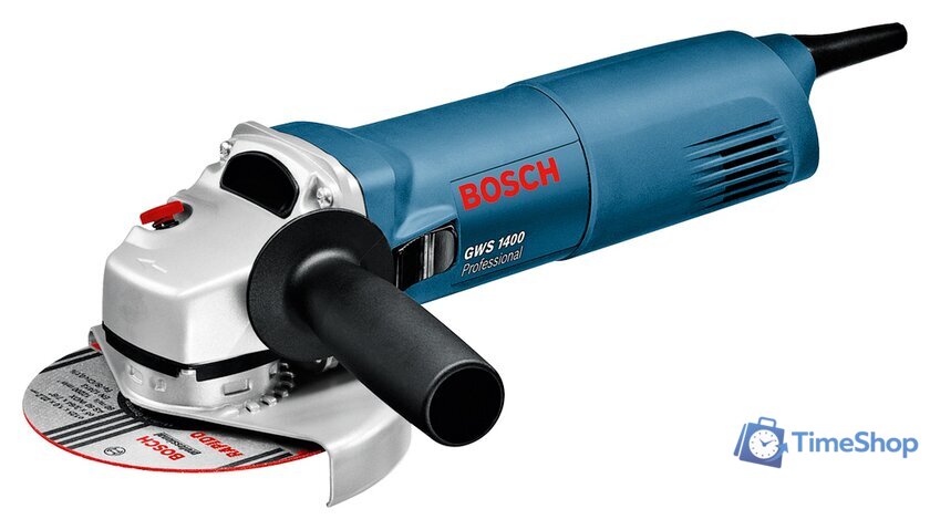 Угловая шлифмашина Bosch GWS 1400 Professional 0601824800 - Изображение №1 — Интернет-магазин Time-Shop