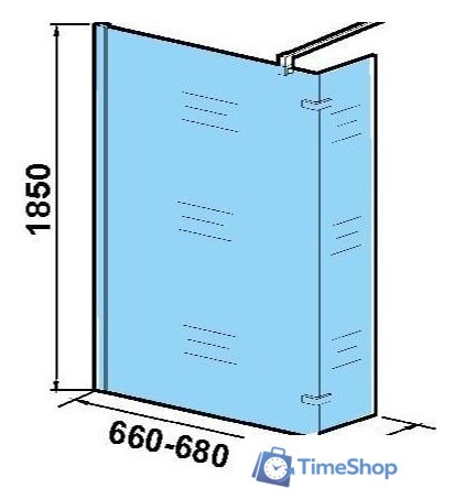 Душевая стенка WeltWasser WW400 70G+30G - Изображение №7 — Интернет-магазин Time-Shop