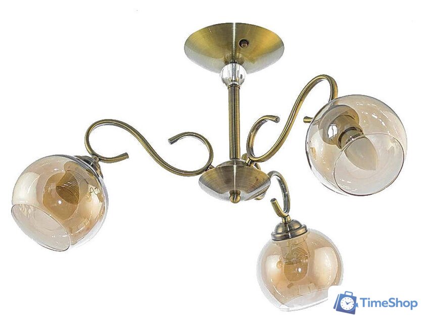 Люстра средней высоты Aitin Pro НПБ N3553/3 (бронза) - Изображение №1 — Интернет-магазин Time-Shop