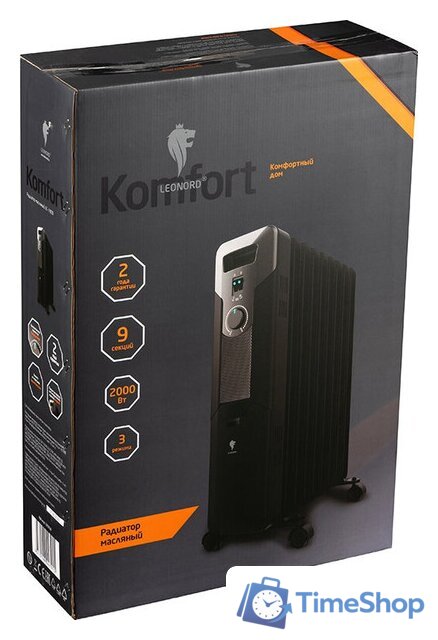 Масляный радиатор Leonord LE-1909 - Изображение №7 — Интернет-магазин Time-Shop