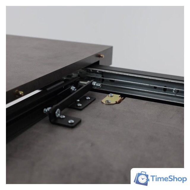 Кухонный стол Мамадома Leonel-130 раздвижной 130-165х85 (дымчатая керамика/черный) - Изображение №16 — Интернет-магазин Time-Shop