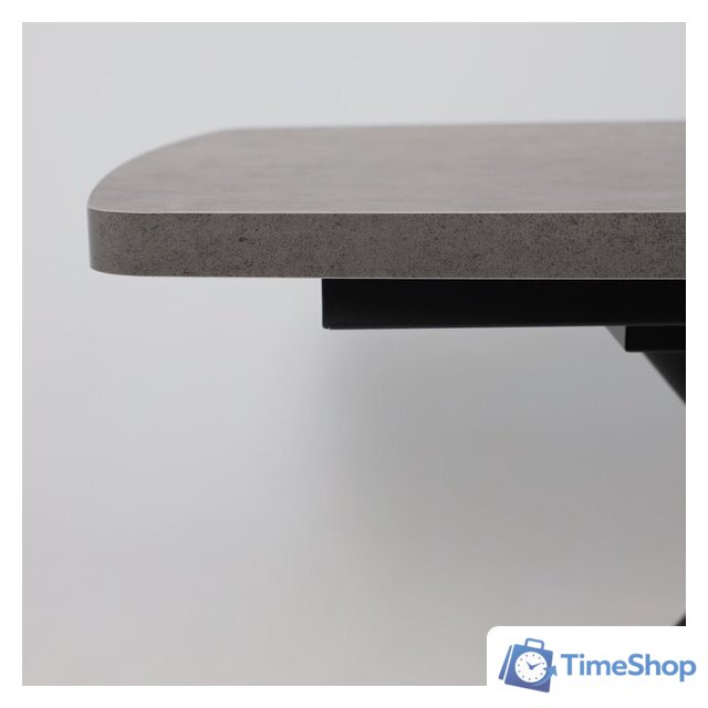 Кухонный стол Мамадома Leonel-130 раздвижной 130-165х85 (дымчатая керамика/черный) - Изображение №13 — Интернет-магазин Time-Shop