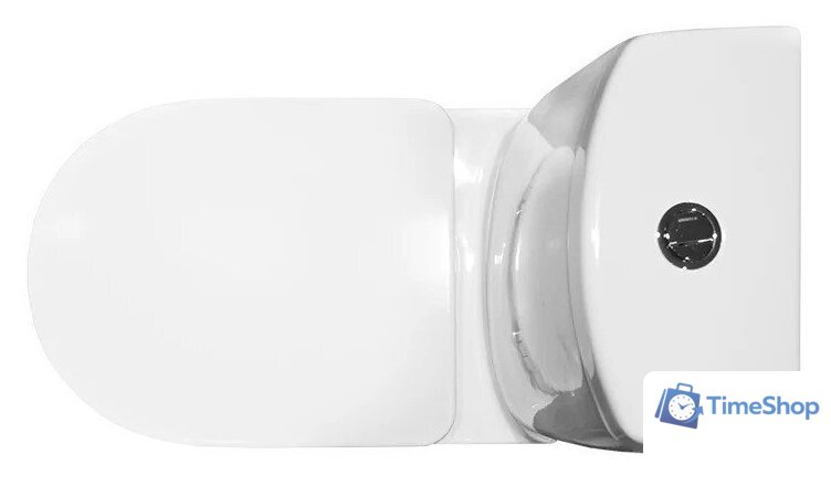 Унитаз напольный Sanita Luxe Fest Comfort WC.CC/Fest/2-DM/WHT.G/S1 - Изображение №4 — Интернет-магазин Time-Shop