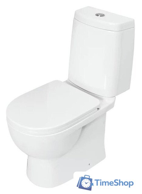 Унитаз напольный Sanita Luxe Fest Comfort WC.CC/Fest/2-DM/WHT.G/S1 - Изображение №1 — Интернет-магазин Time-Shop