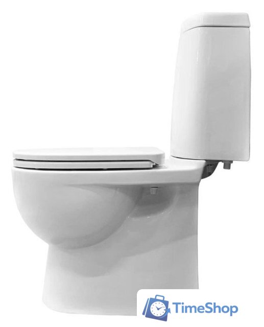 Унитаз напольный Sanita Luxe Fest Comfort WC.CC/Fest/2-DM/WHT.G/S1 - Изображение №3 — Интернет-магазин Time-Shop