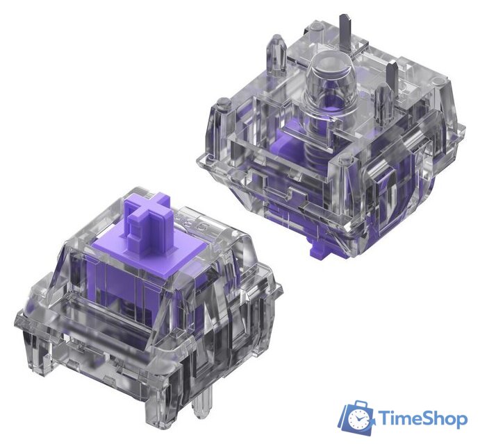 Клавиатура Dark Project ALU87A Onionite V2 (g3ms Amethyst, нет кириллицы) - Изображение №9 — Интернет-магазин Time-Shop