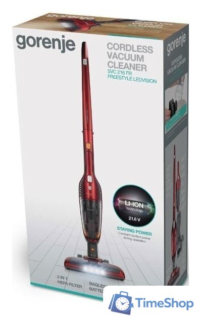 Пылесос Gorenje SVC216FR - Изображение №11 — Интернет-магазин Time-Shop