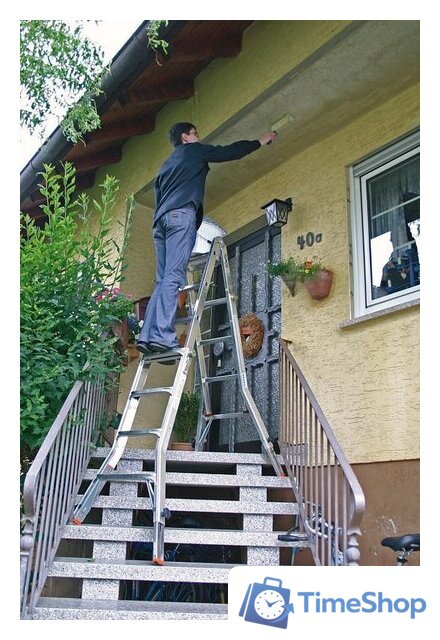 Лестница-стремянка Krause TeleVario 4х4 129970 - Изображение №3 — Интернет-магазин Time-Shop