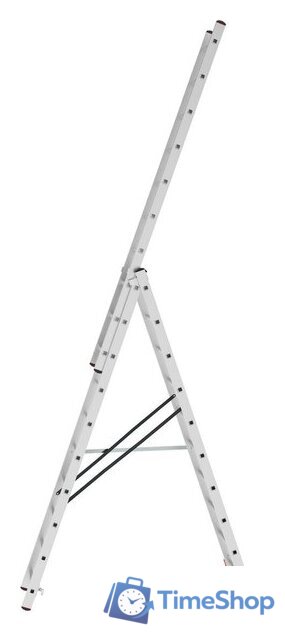 Лестница-стремянка Новая высота NV 223 алюминиевая трёхсекционная 3x10 ступеней - Изображение №4 — Интернет-магазин Time-Shop