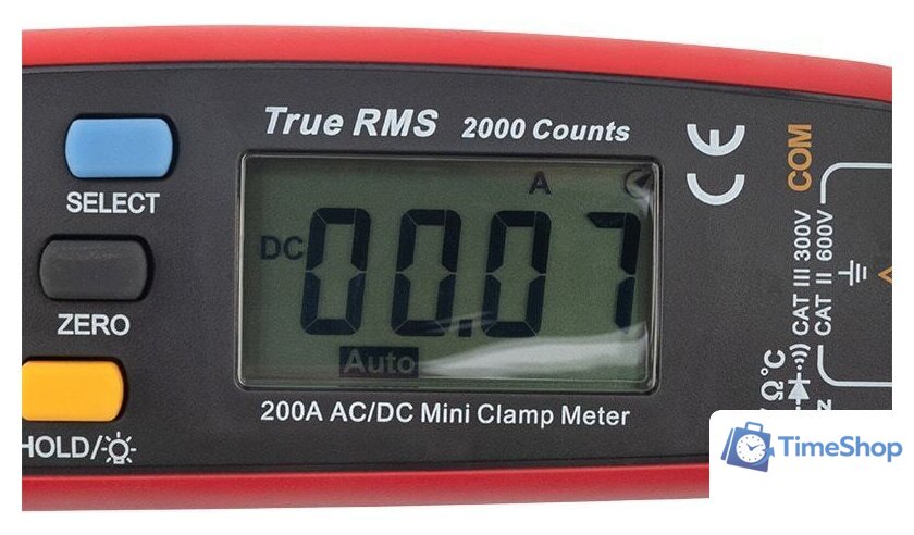 Токовые клещи UNI-T UT210D - Изображение №7 — Интернет-магазин Time-Shop