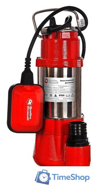 Фекальный насос Quattro Elementi Sewage 300F Ci - Изображение №1 — Интернет-магазин Time-Shop