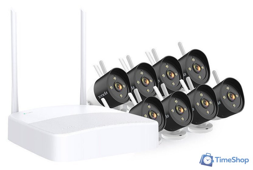 Комплект видеонаблюдения Tenda K8W-3TC - Изображение №1 — Интернет-магазин Time-Shop