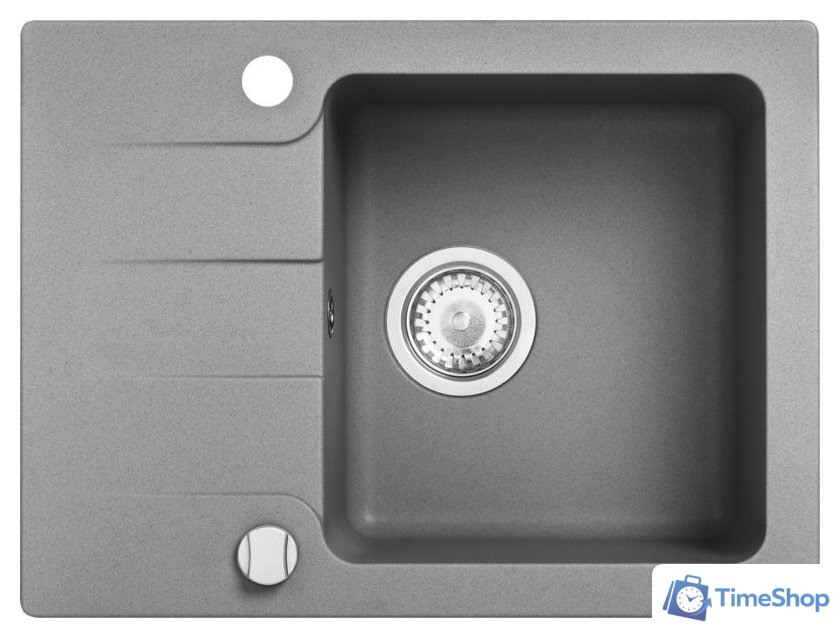 Кухонная мойка Kernau KGS C 4558 1B1D Grey Metallic - Изображение №1 — Интернет-магазин Time-Shop