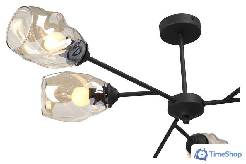 Люстра средней высоты Vitaluce V3958 V3958-1/6PL - Изображение №2 — Интернет-магазин Time-Shop