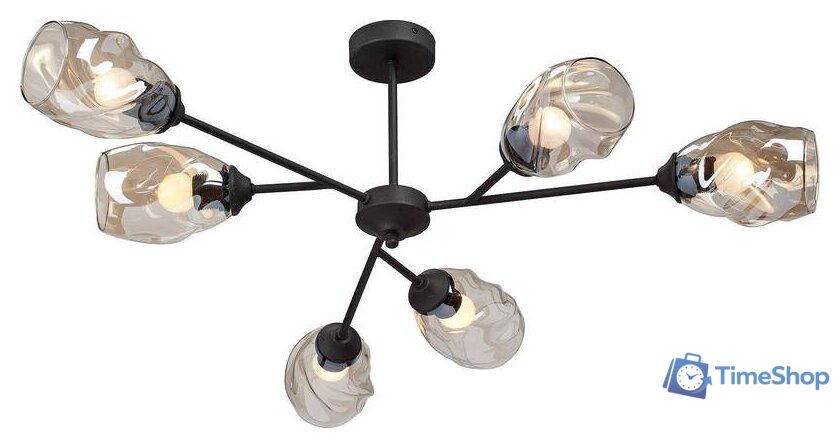 Люстра средней высоты Vitaluce V3958 V3958-1/6PL - Изображение №1 — Интернет-магазин Time-Shop
