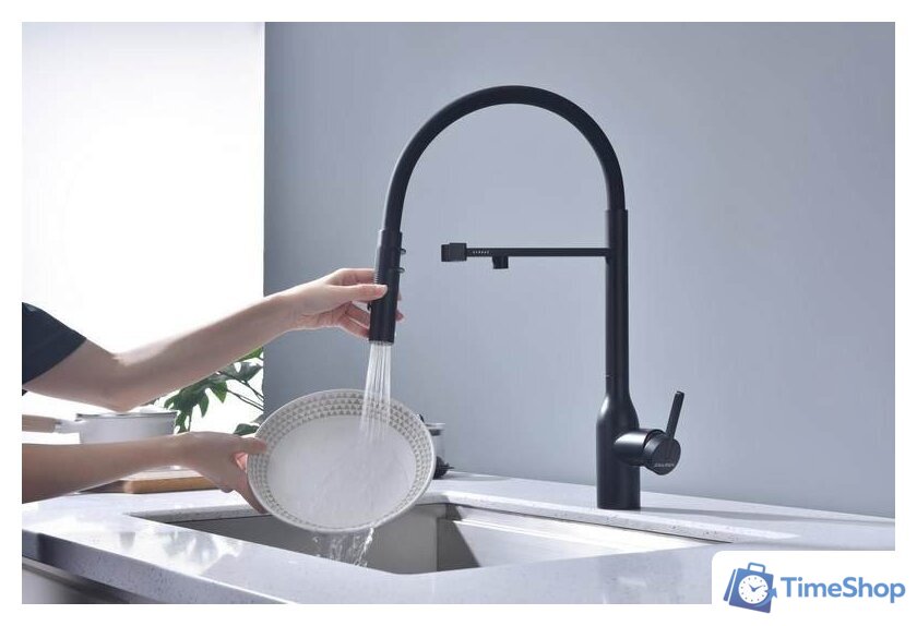 Смеситель Paulmark Magneto One Ma213188-AN (черный/антрацит) - Изображение №11 — Интернет-магазин Time-Shop