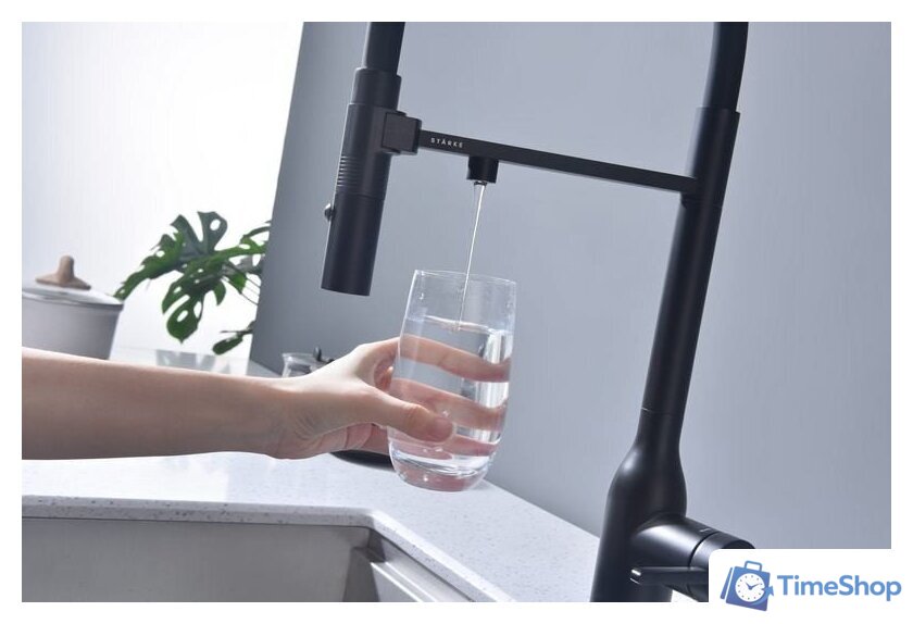 Смеситель Paulmark Magneto One Ma213188-AN (черный/антрацит) - Изображение №9 — Интернет-магазин Time-Shop