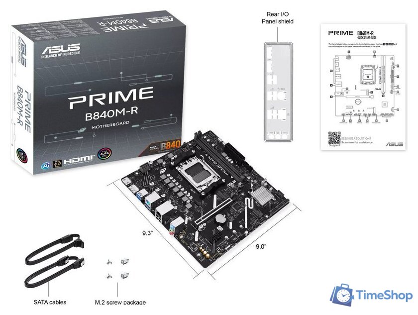 Материнская плата ASUS Prime B840M-R - Изображение №8 — Интернет-магазин Time-Shop