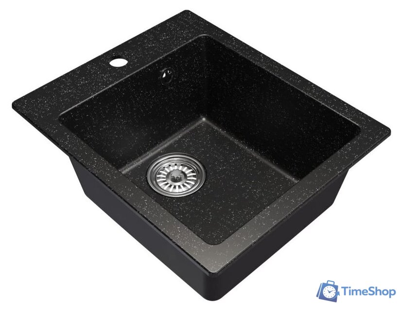 Кухонная мойка Mixline ML-GM14 551902 (черный) - Изображение №2 — Интернет-магазин Time-Shop