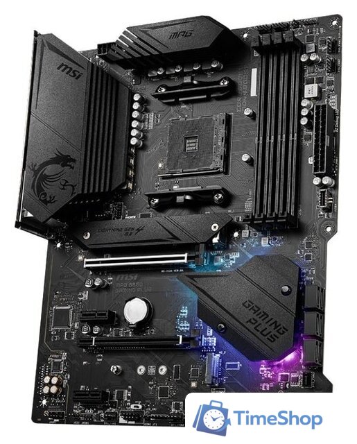 Материнская плата MSI MPG B550 Gaming Plus - Изображение №2 — Интернет-магазин Time-Shop