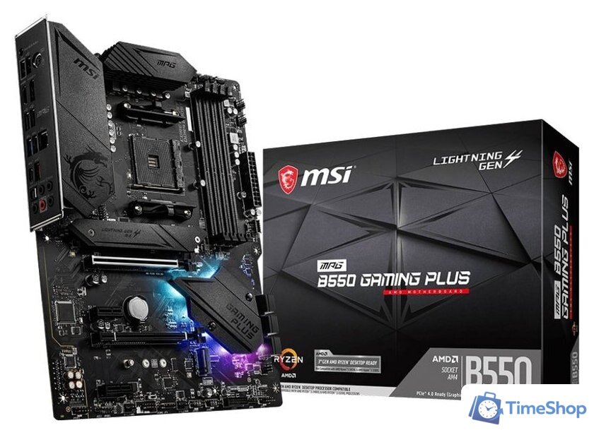 Материнская плата MSI MPG B550 Gaming Plus - Изображение №5 — Интернет-магазин Time-Shop