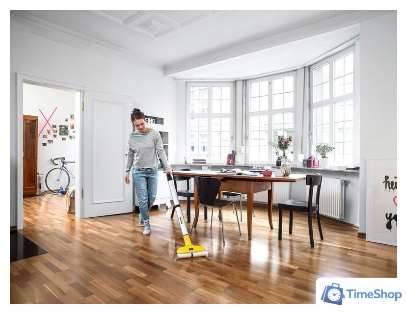 Электрошвабра Karcher FC 3 Cordless 1.055-300.0 - Изображение №4 — Интернет-магазин Time-Shop