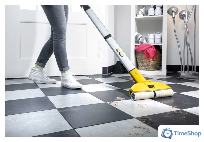 Электрошвабра Karcher FC 3 Cordless 1.055-300.0 - Изображение №6 — Интернет-магазин Time-Shop