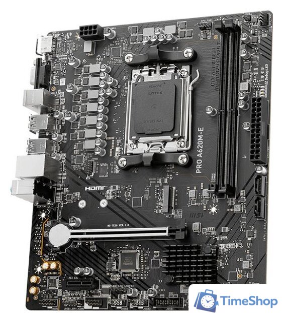 Материнская плата MSI PRO A620M-E - Изображение №3 — Интернет-магазин Time-Shop