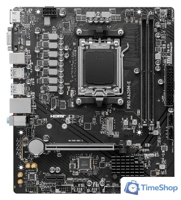 Материнская плата MSI PRO A620M-E - Изображение №1 — Интернет-магазин Time-Shop