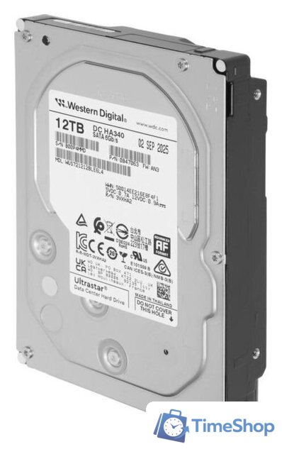 Жесткий диск WD Ultrastar DC HC340 12TB WUS721212BLE6L4 - Изображение №2 — Интернет-магазин Time-Shop
