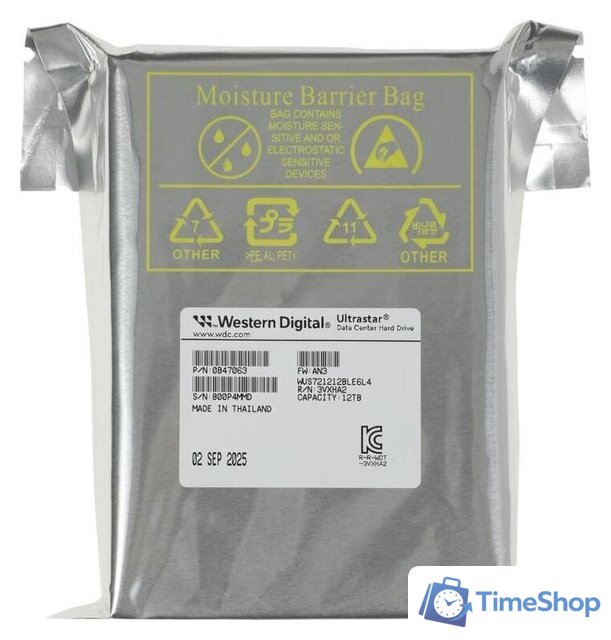 Жесткий диск WD Ultrastar DC HC340 12TB WUS721212BLE6L4 - Изображение №6 — Интернет-магазин Time-Shop