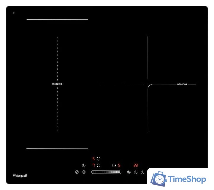 Варочная панель Weissgauff HI 630 BFZG - Изображение №1 — Интернет-магазин Time-Shop