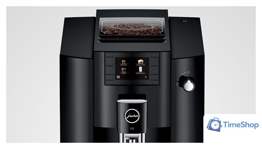 Кофемашина JURA E6 Piano Black EC 15437 - Изображение №5 — Интернет-магазин Time-Shop