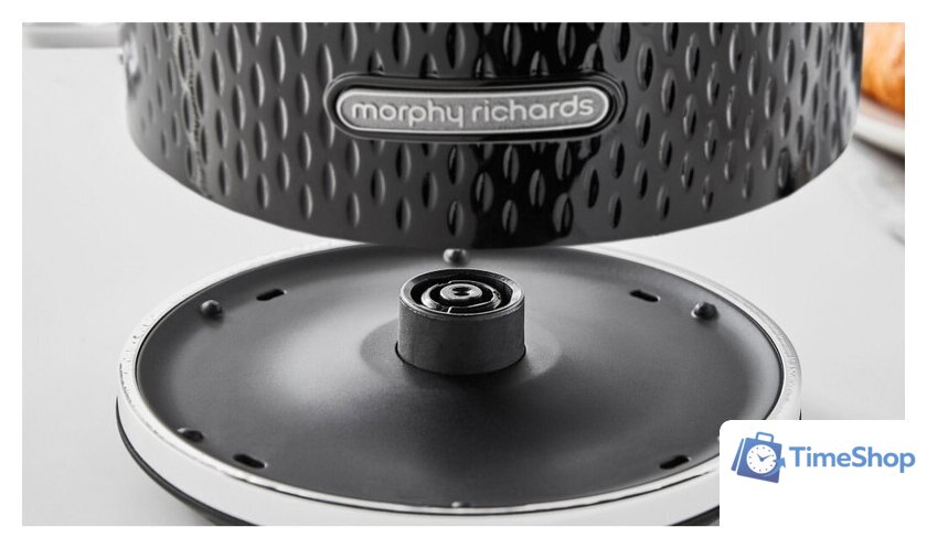 Электрический чайник Morphy Richards Verve Black 103010 - Изображение №6 — Интернет-магазин Time-Shop