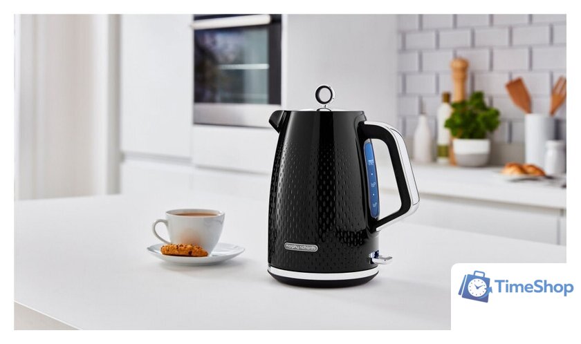 Электрический чайник Morphy Richards Verve Black 103010 - Изображение №3 — Интернет-магазин Time-Shop