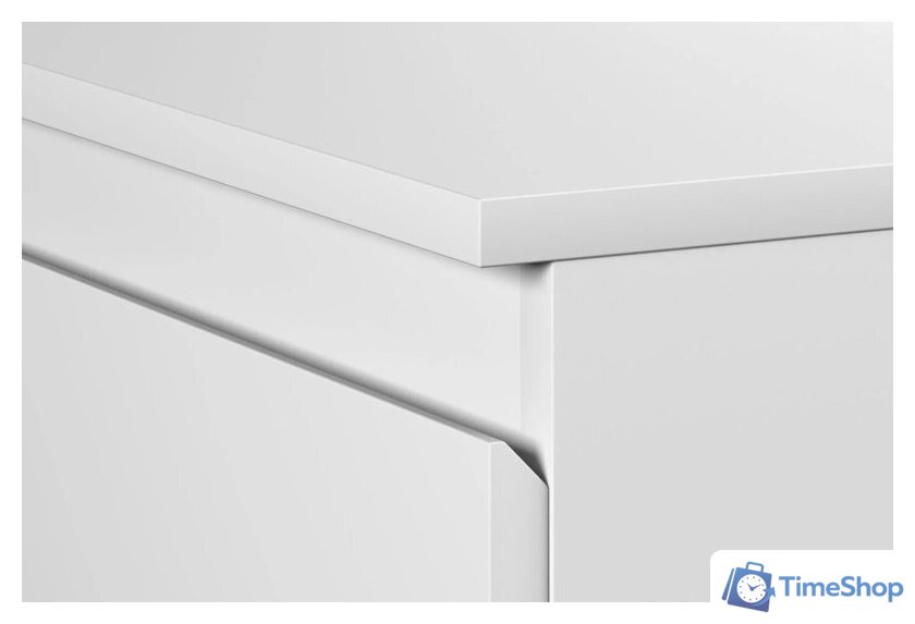 Комод НК-Мебель Stern Т-8 5-я 72676244 (16 мм, белый) - Изображение №3 — Интернет-магазин Time-Shop