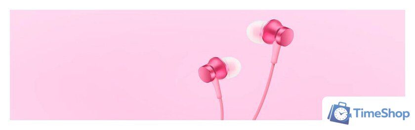 Наушники Xiaomi Mi In-Ear Headphones Basic HSEJ03JY (серебристый) - Изображение №2 — Интернет-магазин Time-Shop