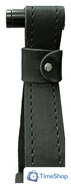  Континент Зеркало Millenium Black Led D 65 (натуральная кожа, черный) - Изображение №4 — Интернет-магазин Time-Shop