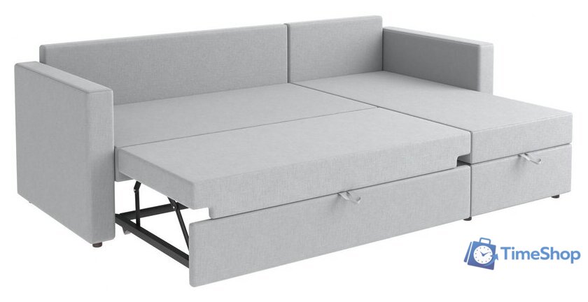 Угловой диван Mio Tesoro Тилаус короткий подлокотник (lt Grey) - Изображение №4 — Интернет-магазин Time-Shop