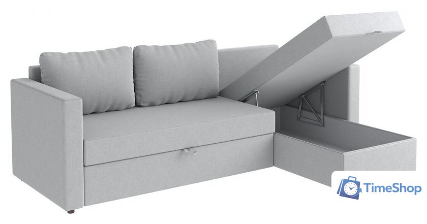 Угловой диван Mio Tesoro Тилаус короткий подлокотник (lt Grey) - Изображение №3 — Интернет-магазин Time-Shop